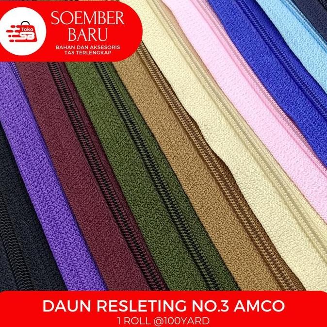 Daun Resleting No. 3 AMCO Roll Sleting Seleting
