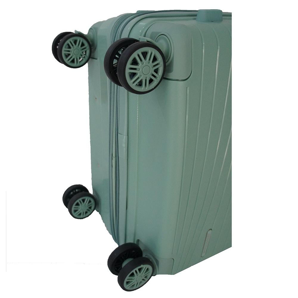 Gbs Navy Club Delta Koper Hardcase Pp - 4 Roda Putar Tsa Lock - Size 20 Inch