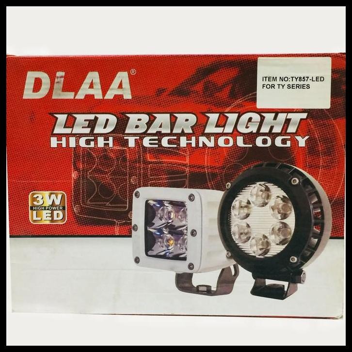 HOT DEAL FOGLAMP / LAMPU KABUT DLAA TY857-LED UNIVERSAL 