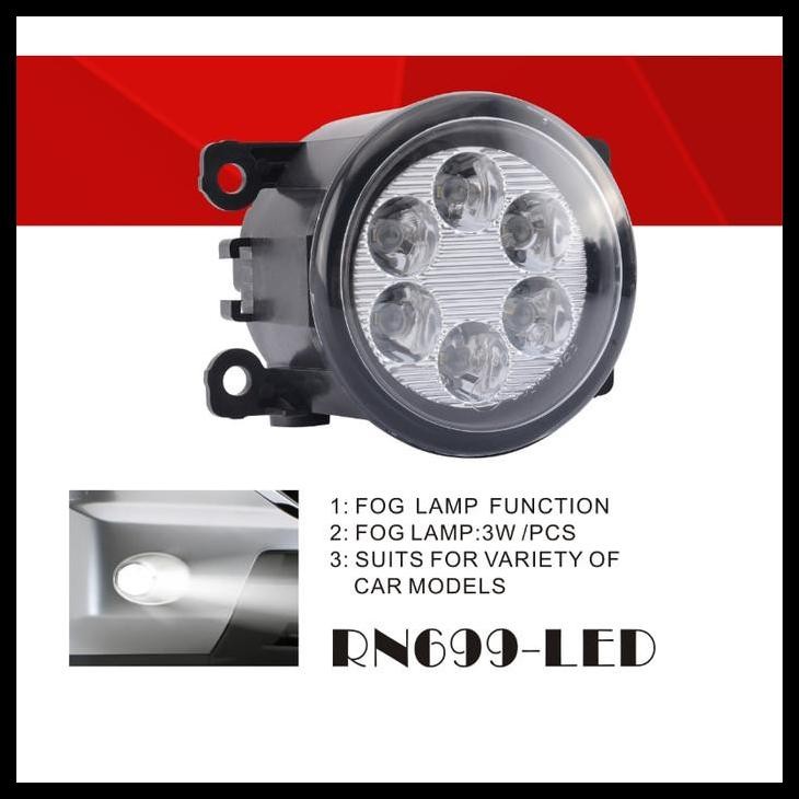HOT DEAL FOGLAMP / LAMPU KABUT DLAA RN699-LED UNIVERSAL 