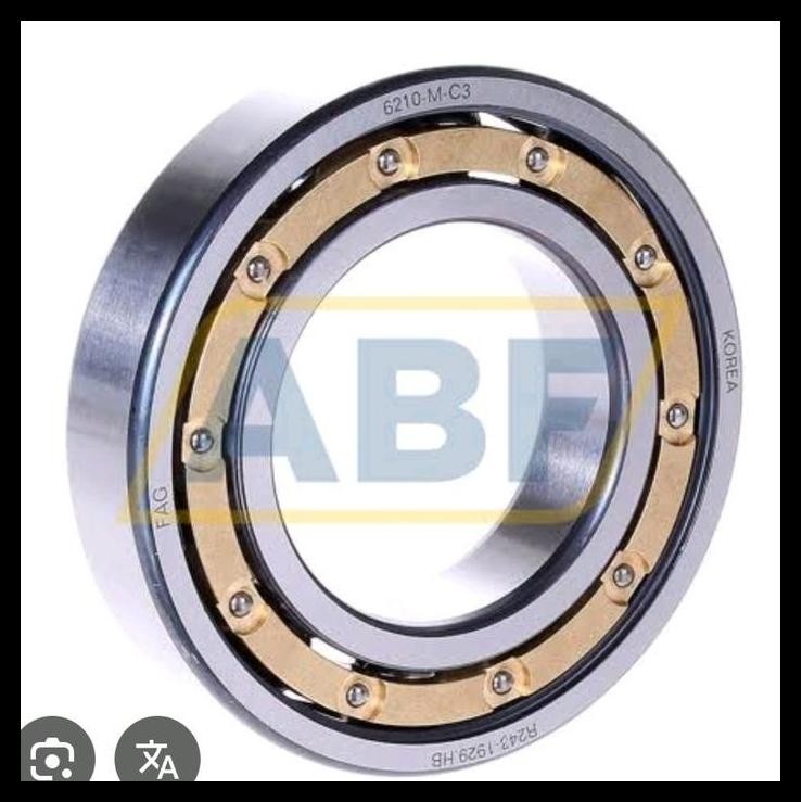 HOT DEAL BEARING 6210 M/C3 - 6210 M C3 F A G GERMANY 