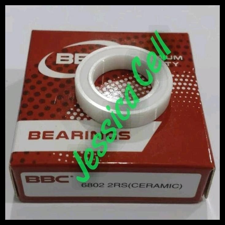 TERBARU BALL BEARING 6802 2RS CERAMIC BBC 