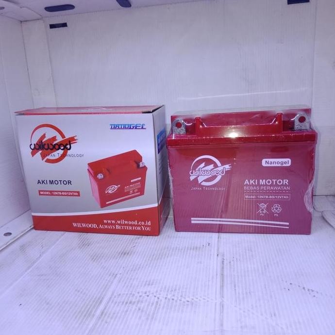 Aki Kering Nouvo-Nouzo Z 12V7Ah Nanogel Wilwood Japan Tehnology