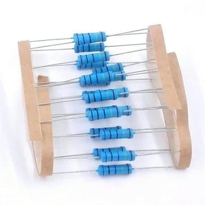 Terbaru Resistor 2K 2000 Ohm Metal Film 0.25 Watt 1pcs jwel33 Ayo Order