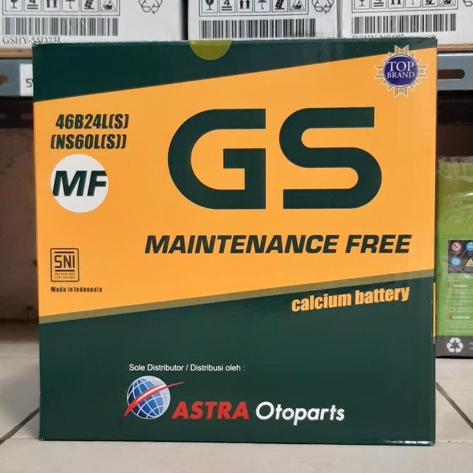 Aki Mobil Honda CRV, HRV, Odissey, Civic GS Astra MF NS60LS Aki Kering