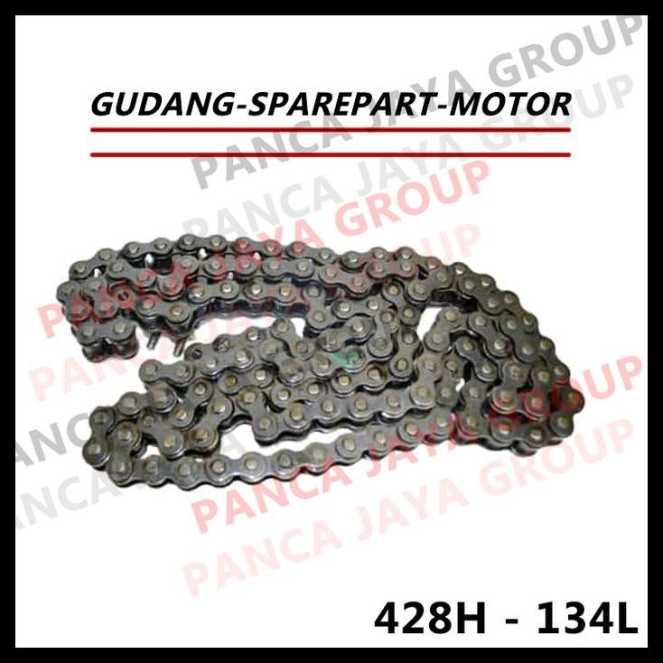 TERBARU RANTAI RODA GEAR GIR 428H-134L 134 VIAR CROSS CROS X 200-250 GT SE ES DB 