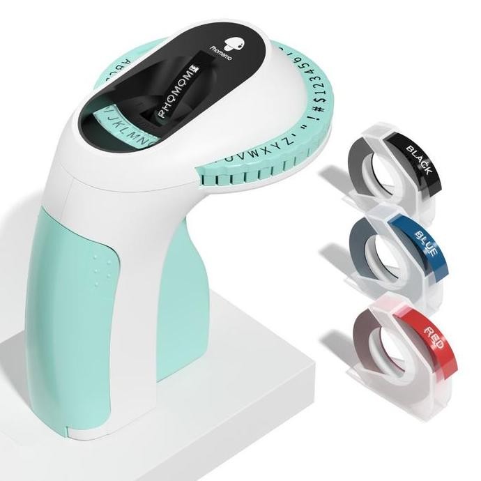 

BEBAS ONGKIR - Label Maker Phomemo Best Seller / Label Maker / Phomemo Embossing Label Maker Machine