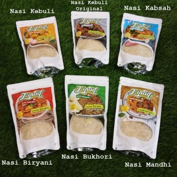 

Bumbu Nasi Kebuli Arabian Instan Cap Einaq 350gr| Beras Putih GS
