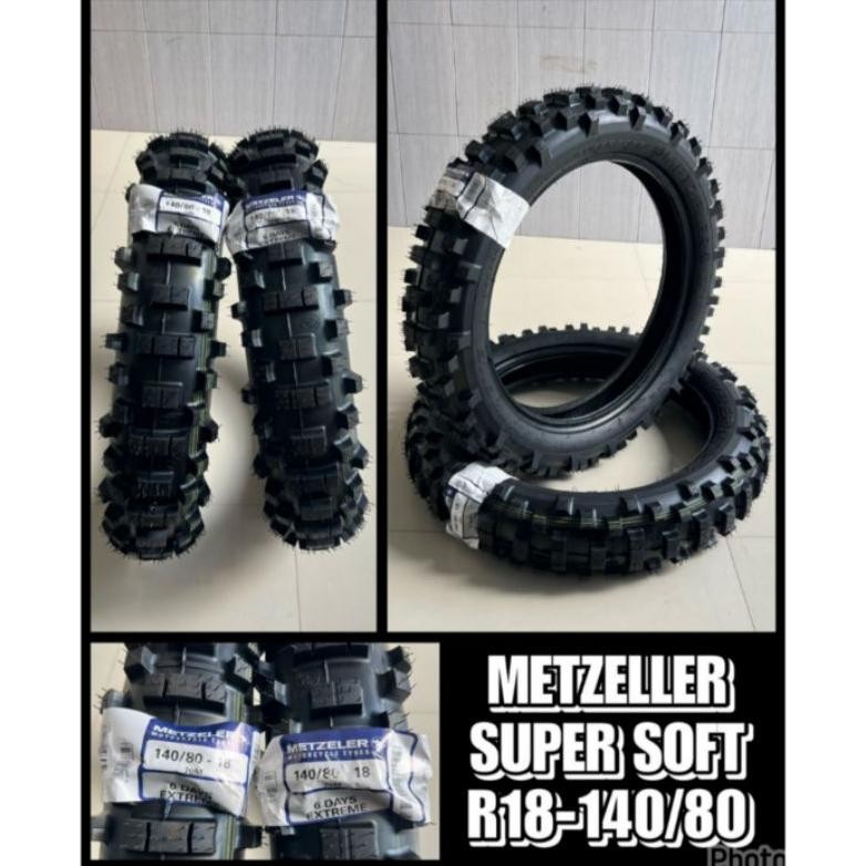 BAN METZELER 6 DAYS EXTREME REAR SUPER SOFT 140/80-18 RB8