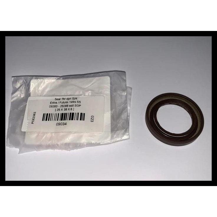 DISKON SEAL [ 25 X 38 X 6 ] 09283-25088-000 ASLI ; TM DPN SUZUKI EXTRA -09034 