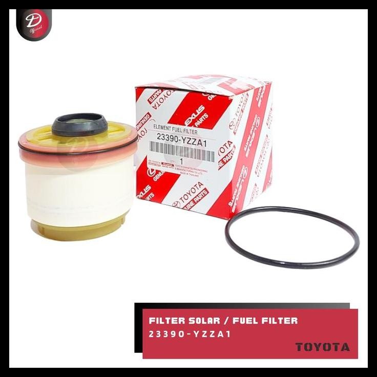TERBARU FILTER SOLAR FUEL FILTER INNOVA FORTUNER DIESEL LAMA 2004 2015 ORI ASL 