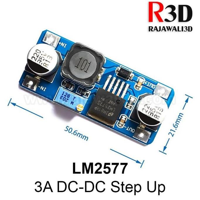 Up Lm2577 3A Dc-Dc Step Up Boost Converter Step-Up Terlaris