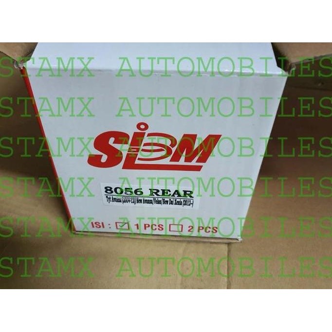 Per keong uk. standard Belakang sepasang ORINAL ASLI merk SBM Toyota AVANZA / XENIA 2012-2