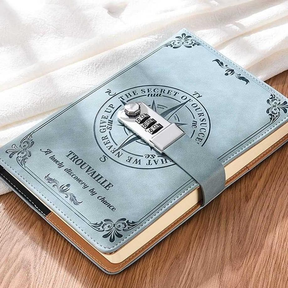 

Buku Jurnal Leather Diary 200 Halaman Grid A5 With Lo Td22