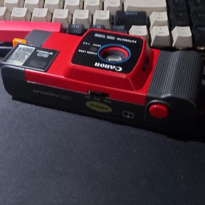 TERBARU Kamera analog Canon snappy 20 Red Edition