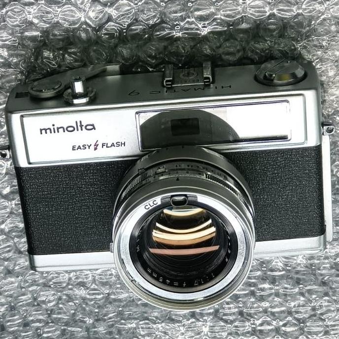 TERLARIS Kamera Minolta Hi-Matic 9 Rokkor 45mm f1.7 PF camera analog film 35mm
