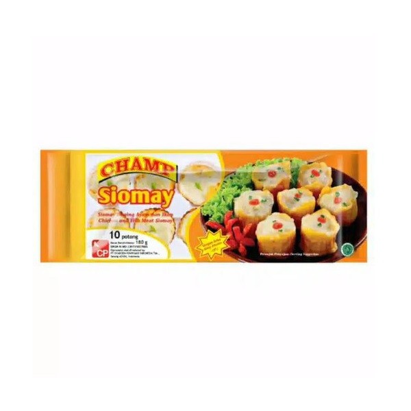 

CHAMP CHICKEN & FISH SIOMAY 180 GR