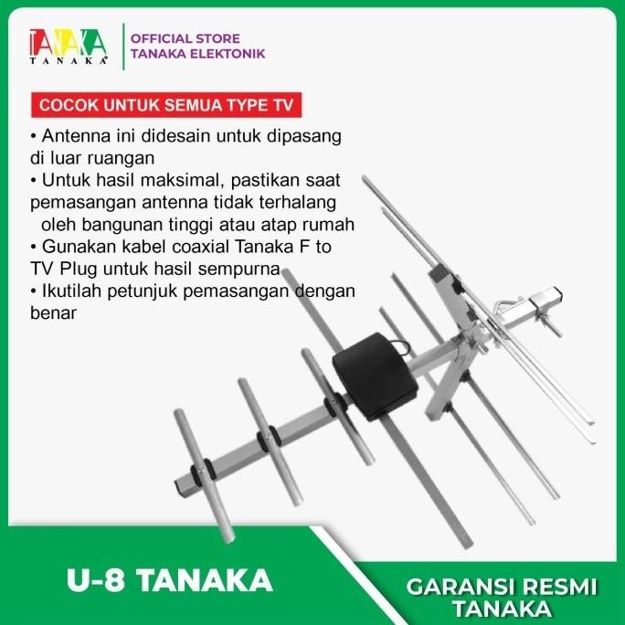 Terlaris Tanaka Antenna Outdoor Digital Uhf U8