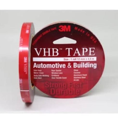 

Promo Isolasi Bolak Balik Double Tape 3M VHB 12 24 Merah Original Made in USA 12mm 24mm COD