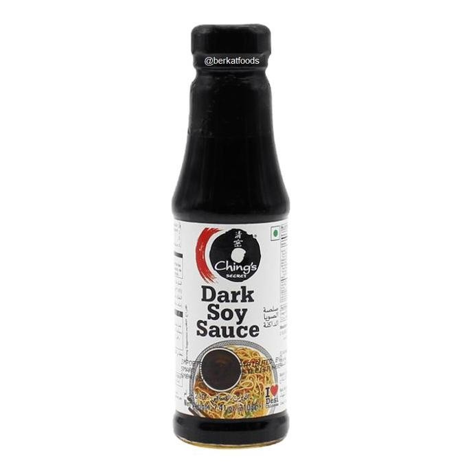 

Kualitas terbaik] Dark Soy Sauce Ching's Secret / Kecap Hitam Asin India Desi Chinese