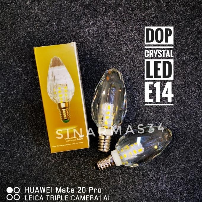 paling diminati] Lampu Bohlam Crystal E14 Filament Lampu Pijar Crystal Hias FitingKecil