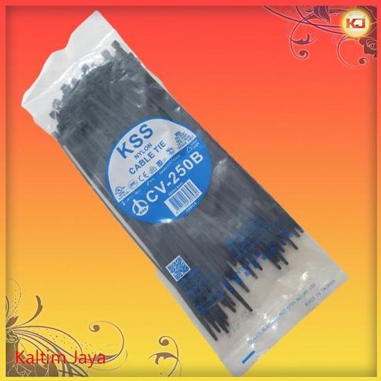 

@#@#@#] Kabel Ties 250mm x 4.8mm CV-200B KSS Pack 100pcs (Cable Tie Tis 25cm 25 cm 250 mm 4,8mm CV-200)
