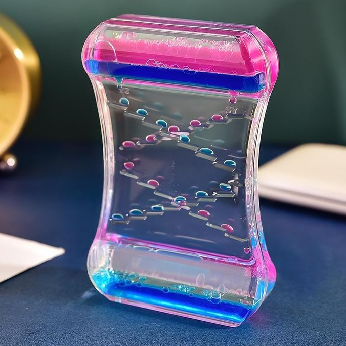 MOTION BUBBLE DRIP OIL HOURGLASS JAM PASIR TETESAN MINYAK HIASAN RUMAH