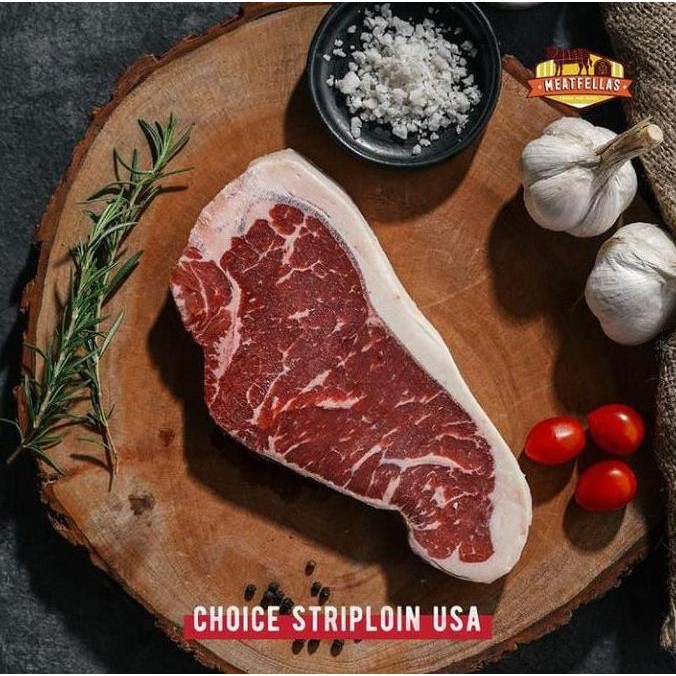

Striploin Steak Sirloin Choice Usa Daging Sapi Premium Beef