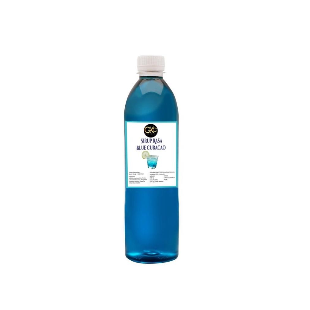 

Eelic Gkc Heritage Sirup Cair Konsentrat Minuman Blue Curacao - Halal - 640 Ml - Bluecuracao Syrup An85