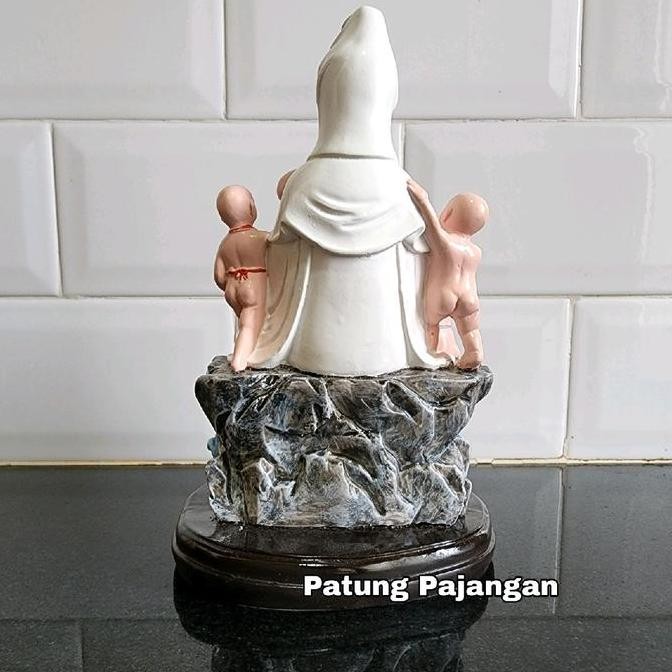 PATUNG DEWI KWAN IM ANAK PAJANGAN KWANIM DEKORASI HIASAN RUMAH