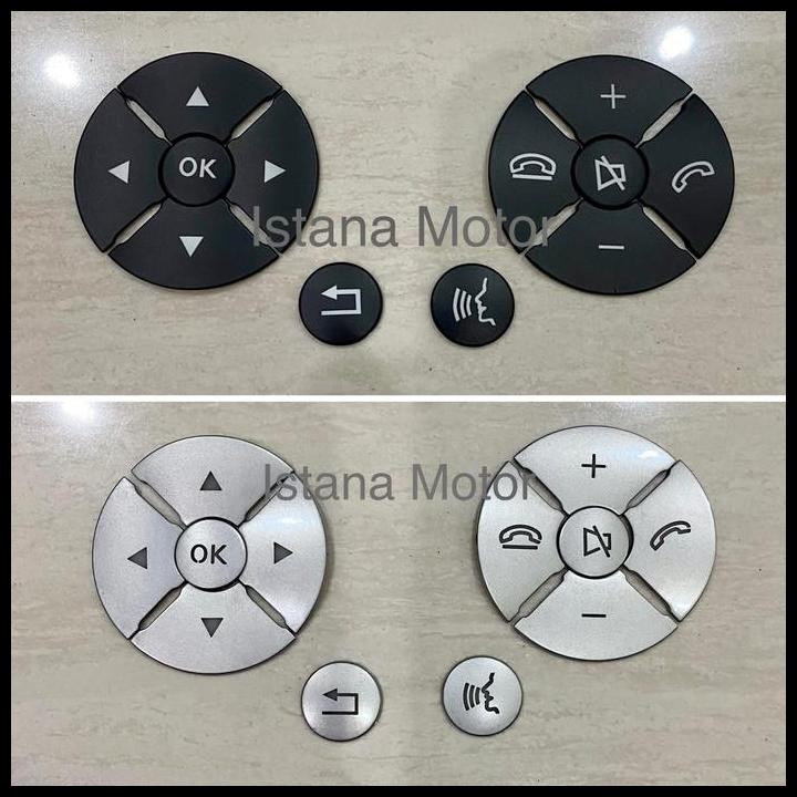 Cover tombol setir stir steer Mercedes W204 W212 C E CLA