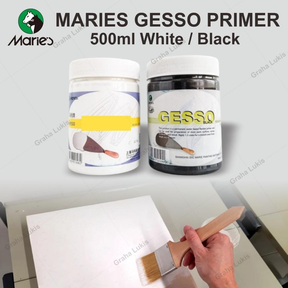 

MARIES GESSO 500ml WHITE / BLACK