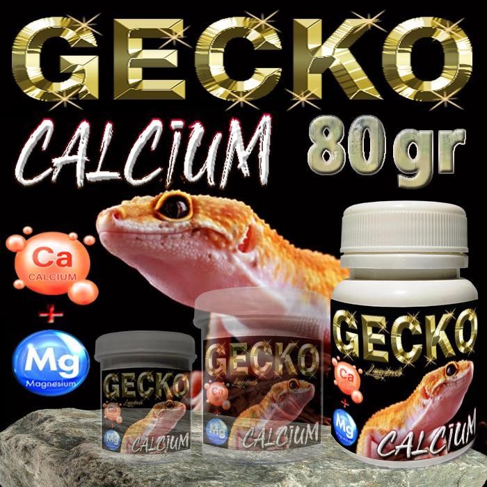40Gr Gecko Calcium Non D3 Kalsium Bubuk Powder Leopard Geko Aft Wheeleri Gekko Crested Tokek Vitamin