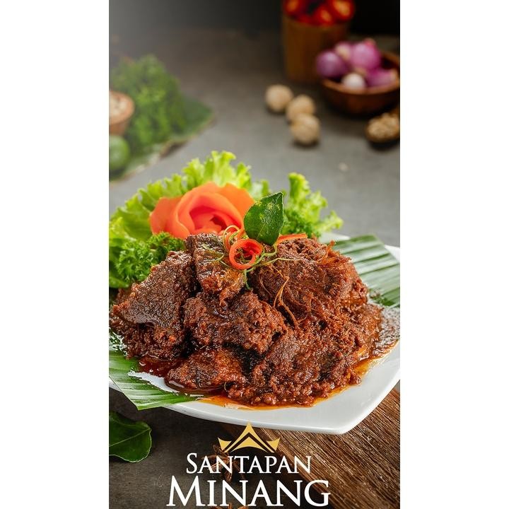 

Original Rendang Daging Sapi Asli Khas Padang 300 Gr Halal - Santapan Minang In-129