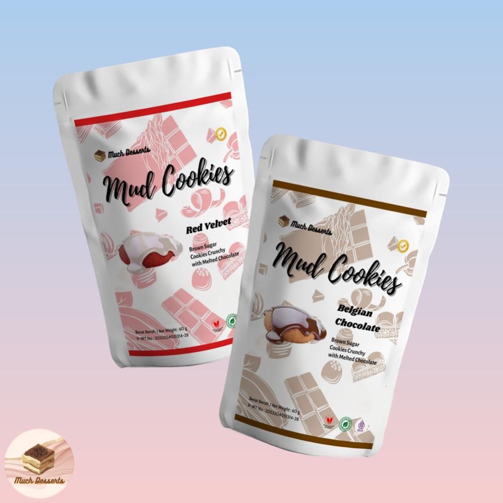 

Cod Much Desserts Paket 2 Melted Mud Cookies Ukuran Kecil Mini Gf-5