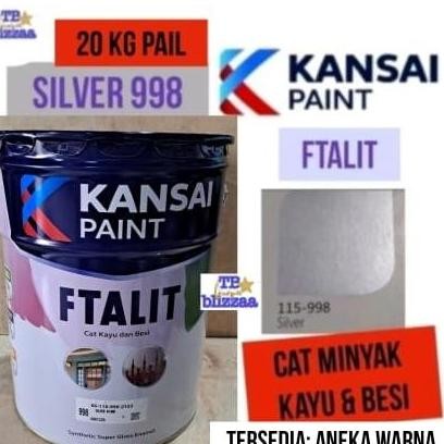 TERLARIS  FTALIT 20kg Ftalit Silver 998 Ftalit Pastel Green 112 Stone Grey 610 Irish White 203 Kansa