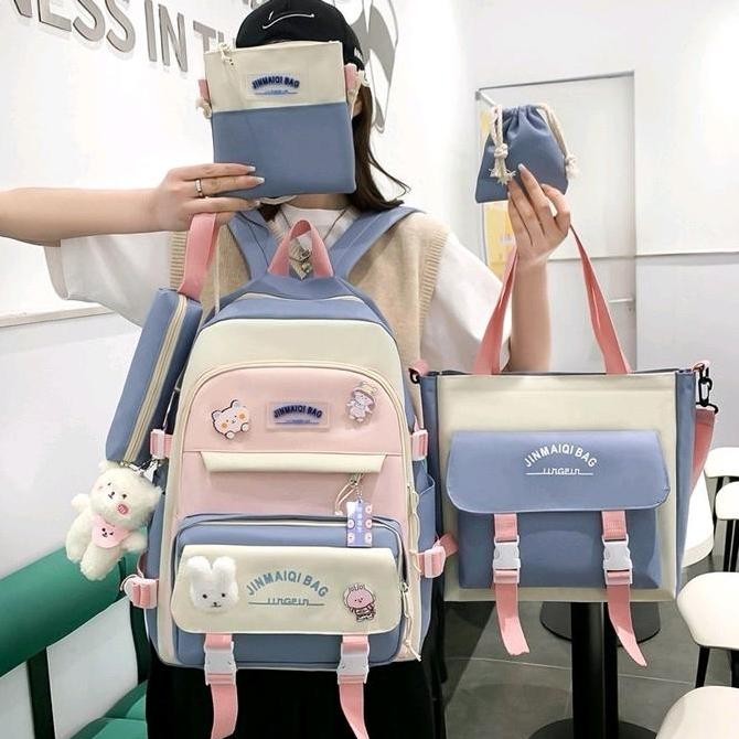 

Spesial Tas Ransel Anak Sekolah Perempuan 5In 1Tas Ransel Anak Sd