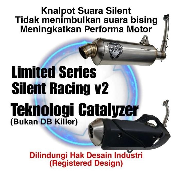 Knalpot WRX SR v2 K175 Aerox155