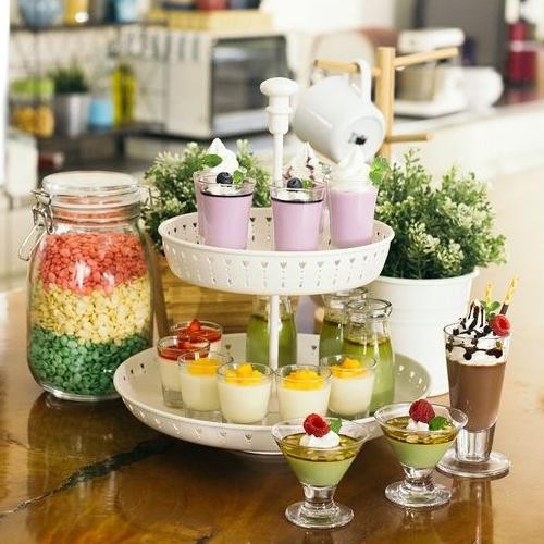 

[SERIES PANNA COTTA] Panna Cotta Pudding Sutra ala Italia Aneka Rasa Omura Dessert Shooter 500 Gr