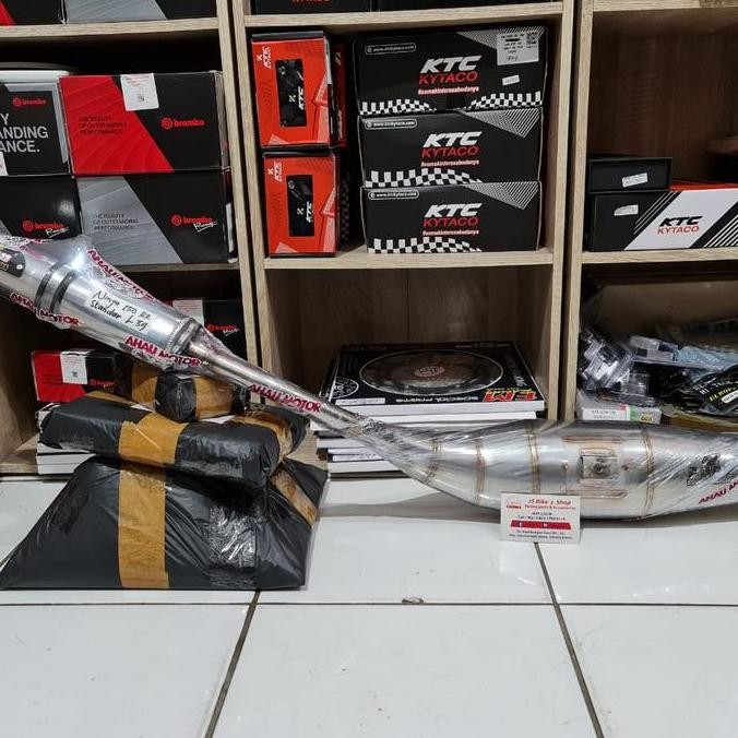 Knalpot Ahau ninja 150 perut 39