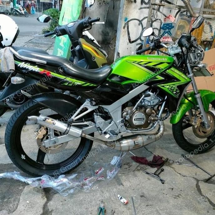 Knalpot Ahau 1 AHAU1 New ORINAL Cobra & Non Cobra Ninja R RR SS ORI