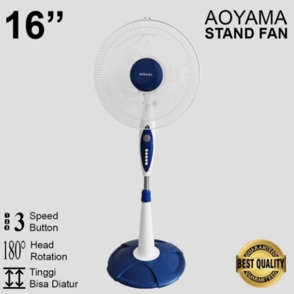 AOYAMA: KIPAS ANGIN BERDIRI AOYAMA 16 INCH