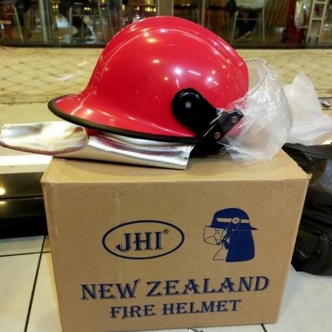 New Helm Pemadam Kebakaran Merk JHI / Safety Helmet / Helm Pemadam