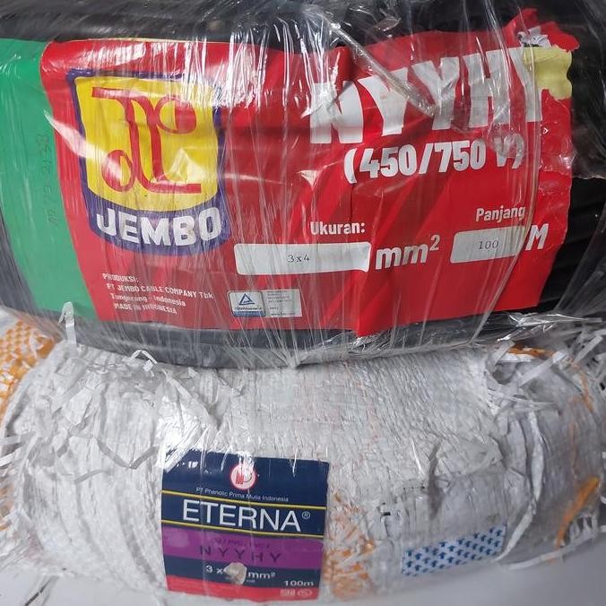 Promo kabel nyyhy 3x4mm kabel serabut 3x4 mm COD