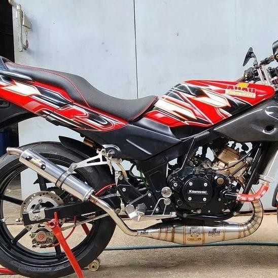 knalpot ahau one stainless cobra C40 ninja R RR