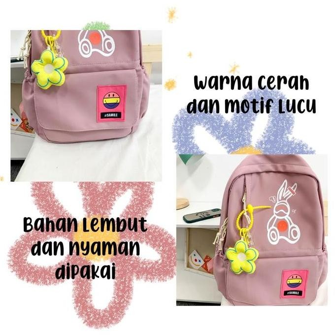 

Miliki Tas Ransel Sekolah Dan Travelling Karakter Imut Dan Lucu Kualitas Premium -M0211 Anak