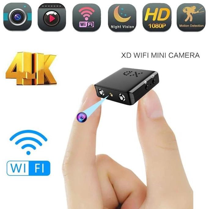 Spy Kamera Cctv Wifi Mini Untuk Rumah Mobil