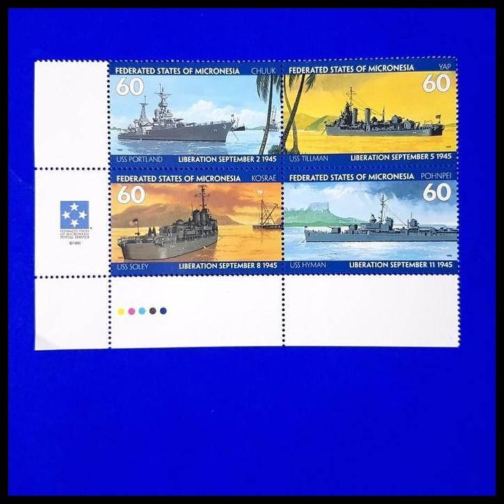 

DISKON PERANGKO/PRANGKO KAPAL PERANG AMERIKA, LIBERATION SEPTEMBER 8 1945 !!!