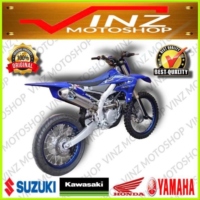 KNALPOT NORIFUMI WHOOPS TITANIUM SLIP ON MOTOR KX 250 F/XC YZ 250 F/XC