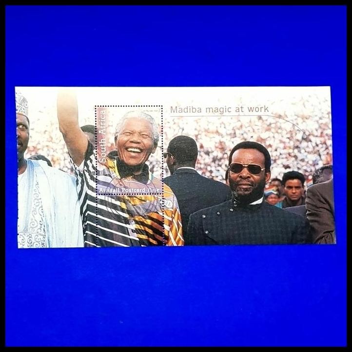 

HOT DEAL PRANGKO TOKOH NELSON MANDELA ~ MADIBA MAGIC AT WORK !!